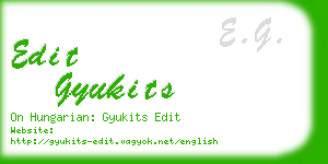 edit gyukits business card